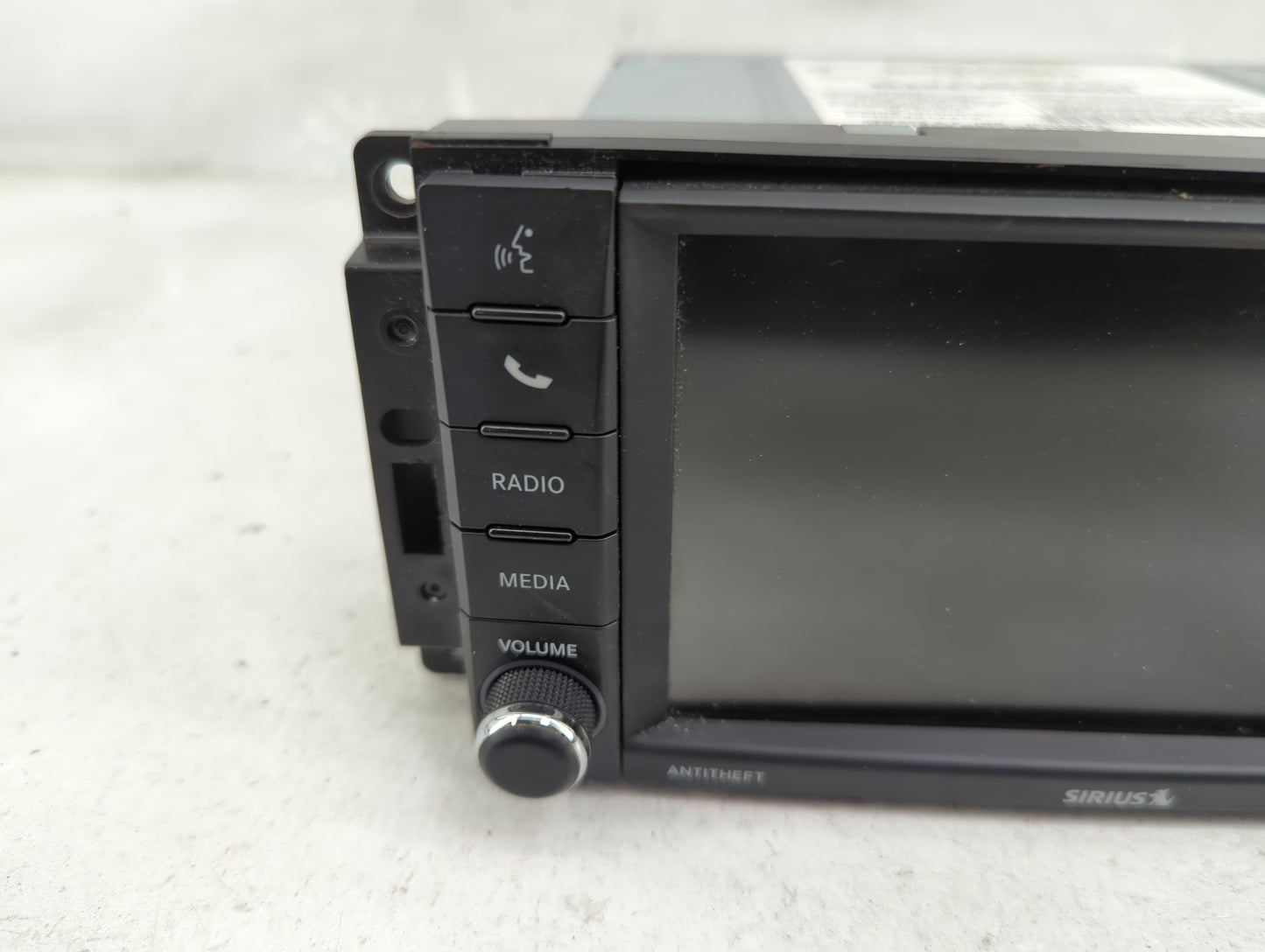 2019 Dodge Caravan Radio AM FM Cd Player Receiver Replacement P/N:P68433488AB Fits Fits 2012 2013 2014 2015 2016 2017 2018 2