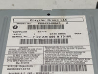 2019 Dodge Caravan Radio AM FM Cd Player Receiver Replacement P/N:P68433488AB Fits Fits 2012 2013 2014 2015 2016 2017 2018 2