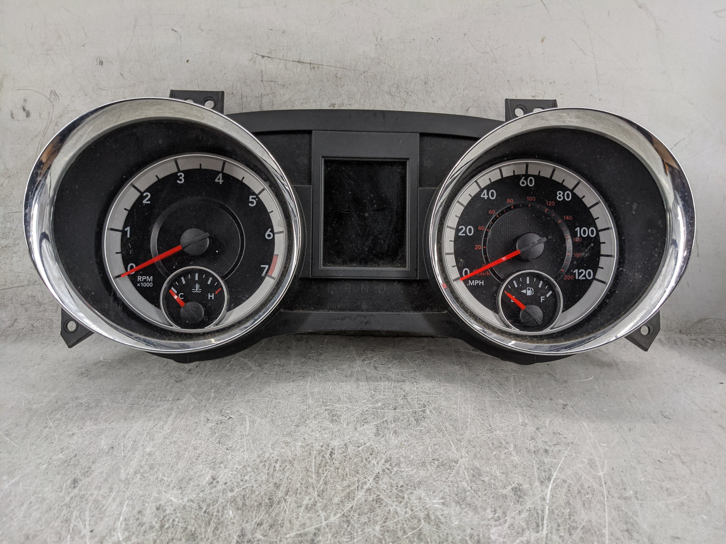 2019 Dodge Caravan Instrument Cluster Speedometer Gauges P/N:P68376132AB A2C30085913 Miles:87K Fits Fits 2020 OEM Used Auto 