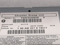 2019 Dodge Caravan Radio AM FM Cd Player Receiver Replacement P/N:P68433488AB Fits Fits 2012 2013 2014 2015 2016 2017 2018 2