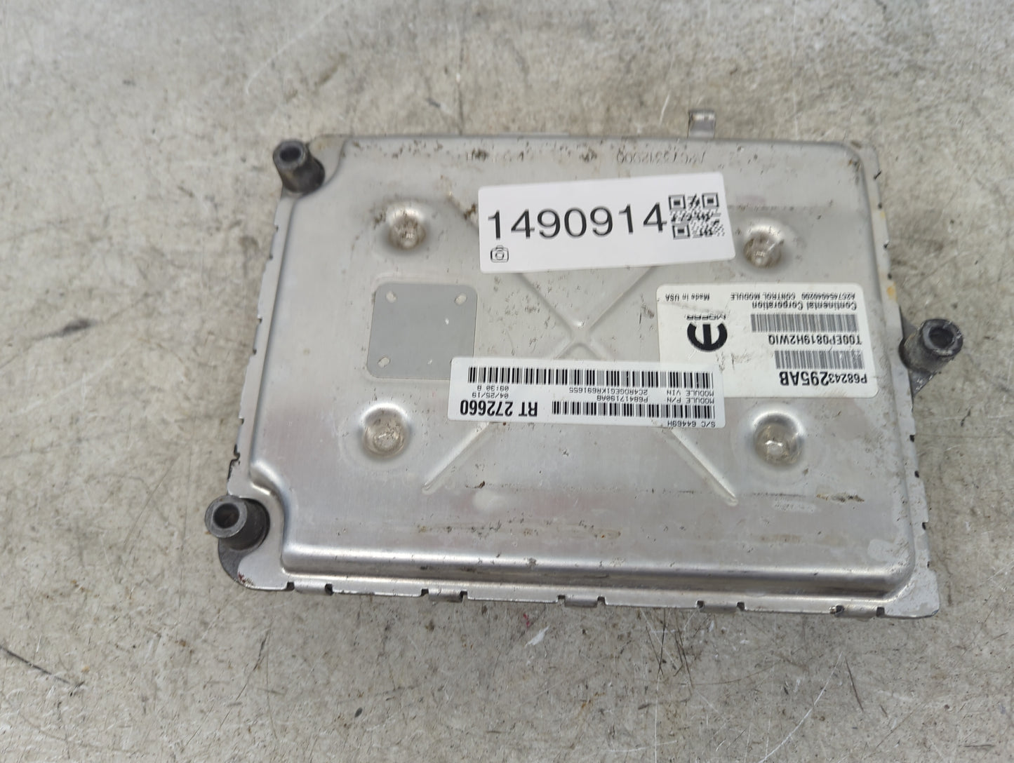 2019 Dodge Caravan PCM Engine Control Computer ECU ECM PCU OEM P/N:P68417199AB P68243295AB Fits Fits 2016 2017 2018 2020 OEM