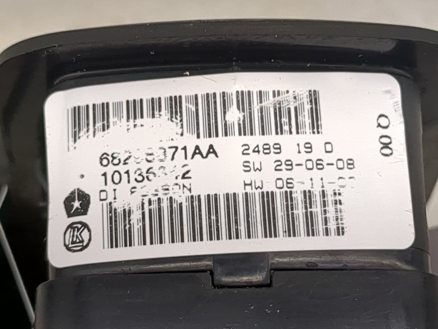 2019 Dodge Caravan Master Power Window Switch Replacement Driver Side Left P/N:68268371AA 10136342 Fits OEM Used Auto Parts 