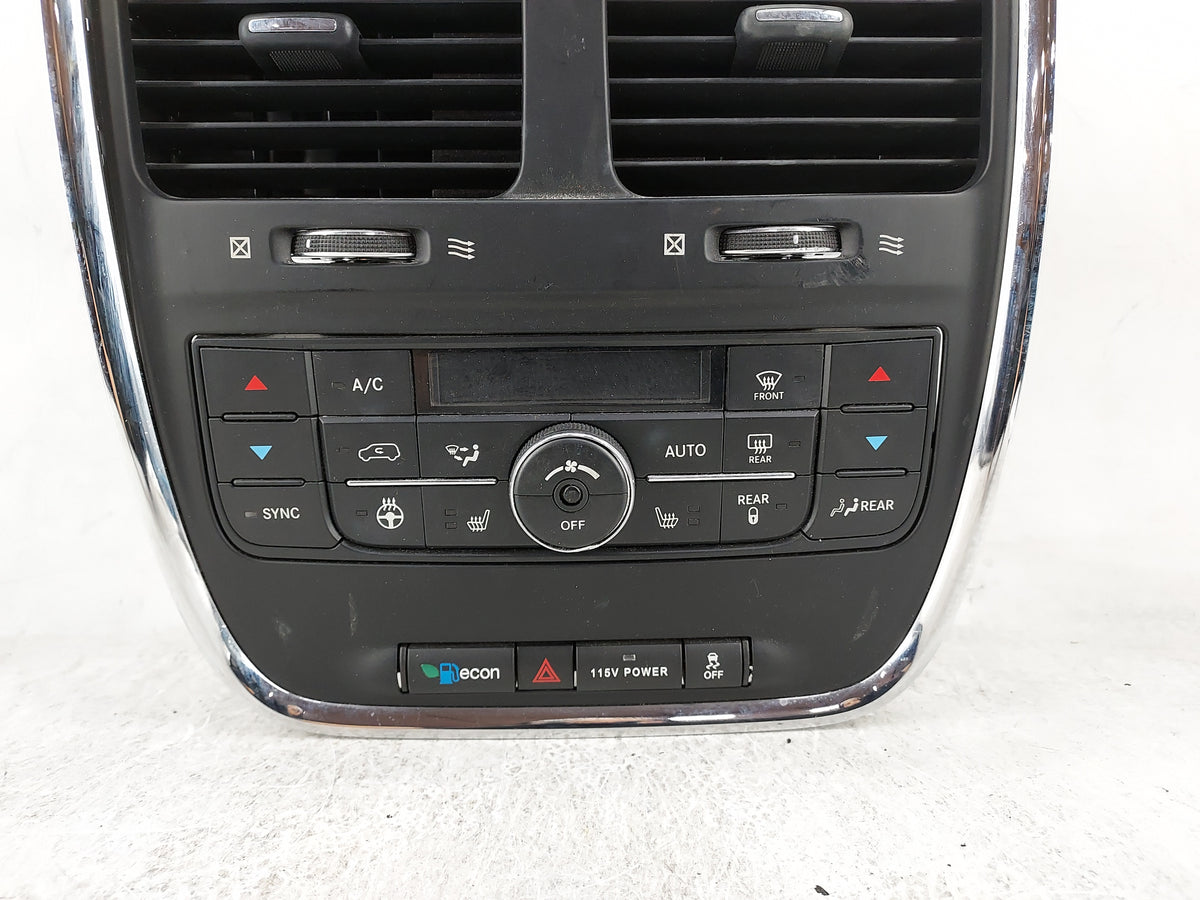 2019 Dodge Caravan Climate Control Module Temperature AC/Heater Replacement P/N:55111367AI 5HB 012 723-53 Fits OEM Used Auto