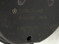2019 Dodge Caravan Throttle Body P/N:05184349AE Fits Fits 2011 2012 2013 2014 2015 2016 2017 2018 2020 2021 2022 OEM Used Au