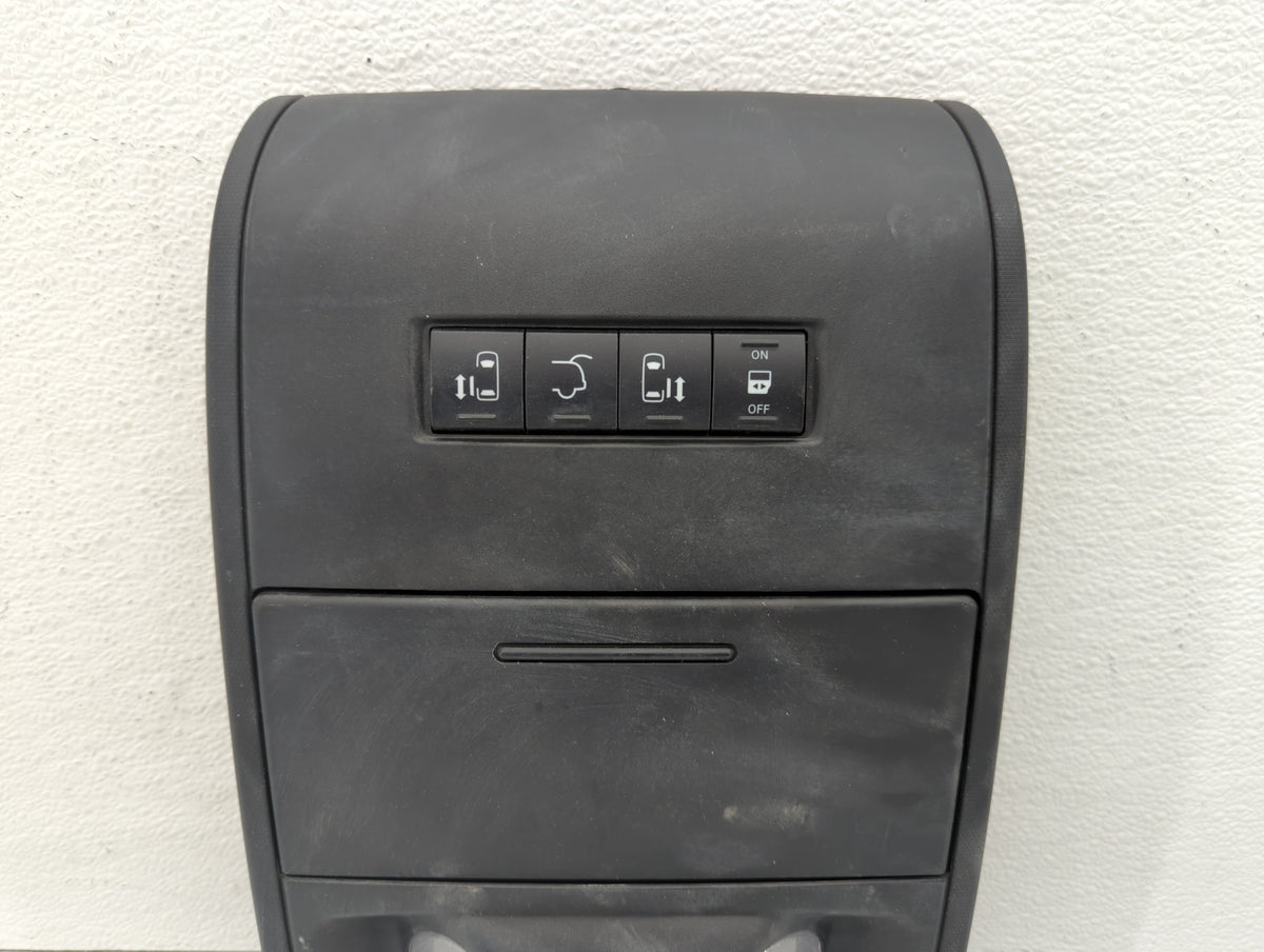 2019 Dodge Caravan Overhead Roof Console Black - Oemusedautoparts1.com