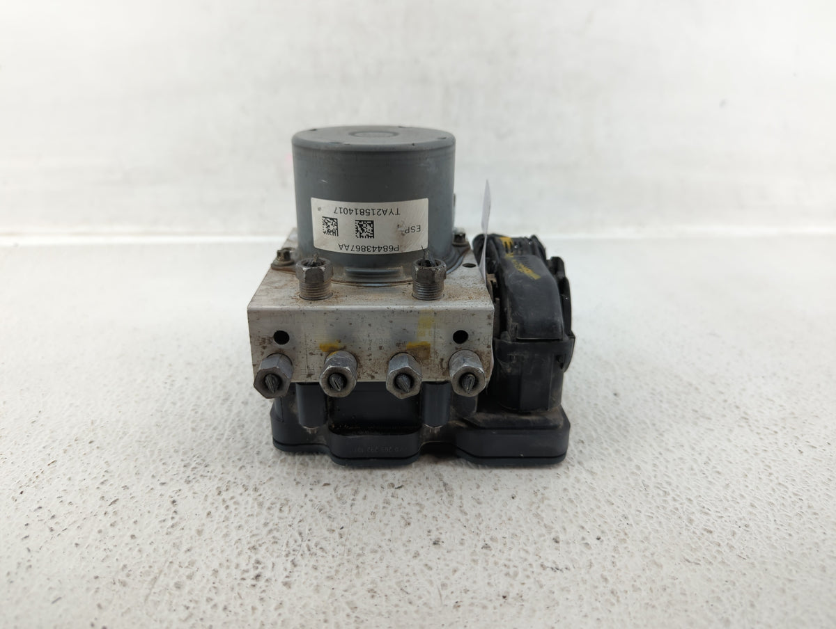 2019 Dodge Caravan Anti-Lock Brake ABS Pump Module Actuator OEM P/N:P68443867AA Fits Fits 2015 2016 2017 2018 2020 OEM Used 