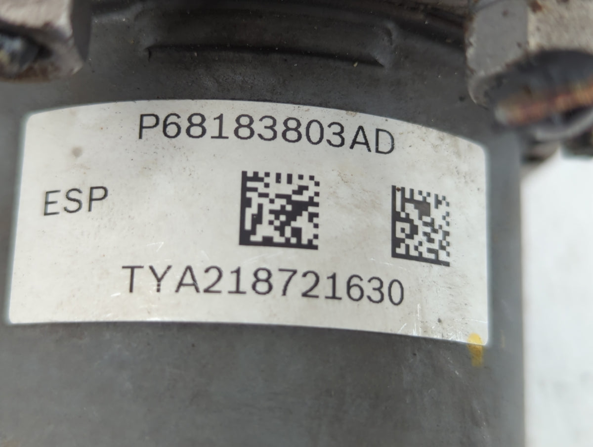 2019 Dodge Caravan Anti-Lock Brake ABS Pump Module Actuator OEM P/N:P68183803AD P68443867AA Fits Fits 2015 2016 2017 2018 20