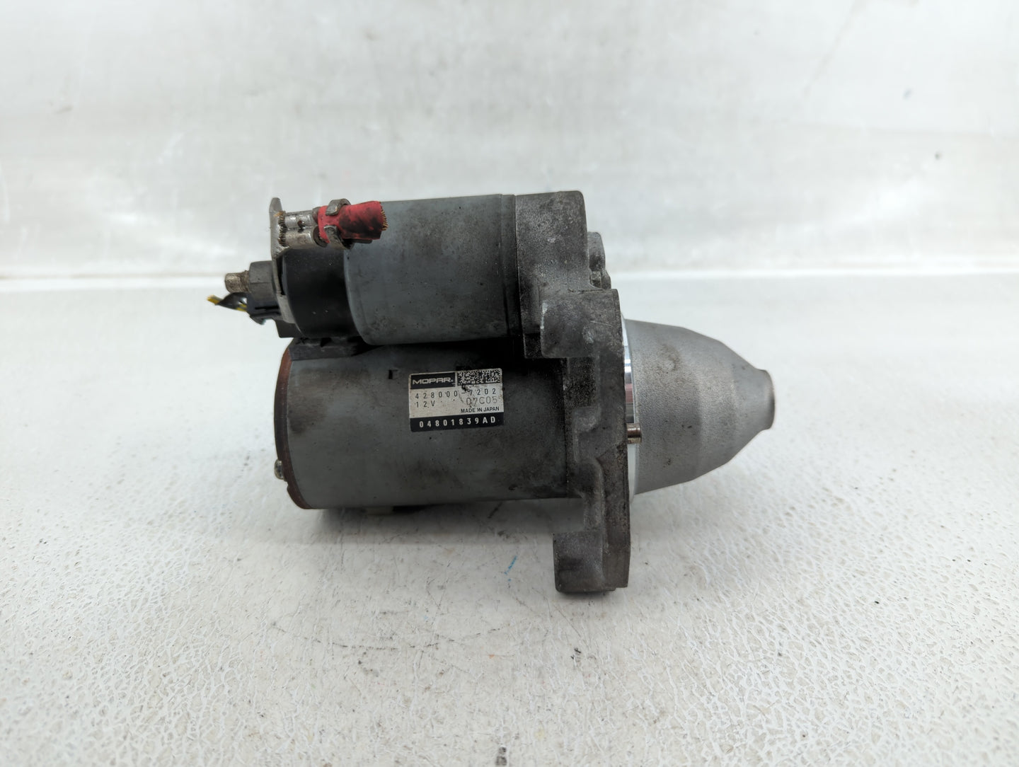 2019 Dodge Caravan Car Starter Motor Solenoid OEM P/N:04801839AD 428000-7202 Fits OEM Used Auto Parts - Oemusedautoparts1.co