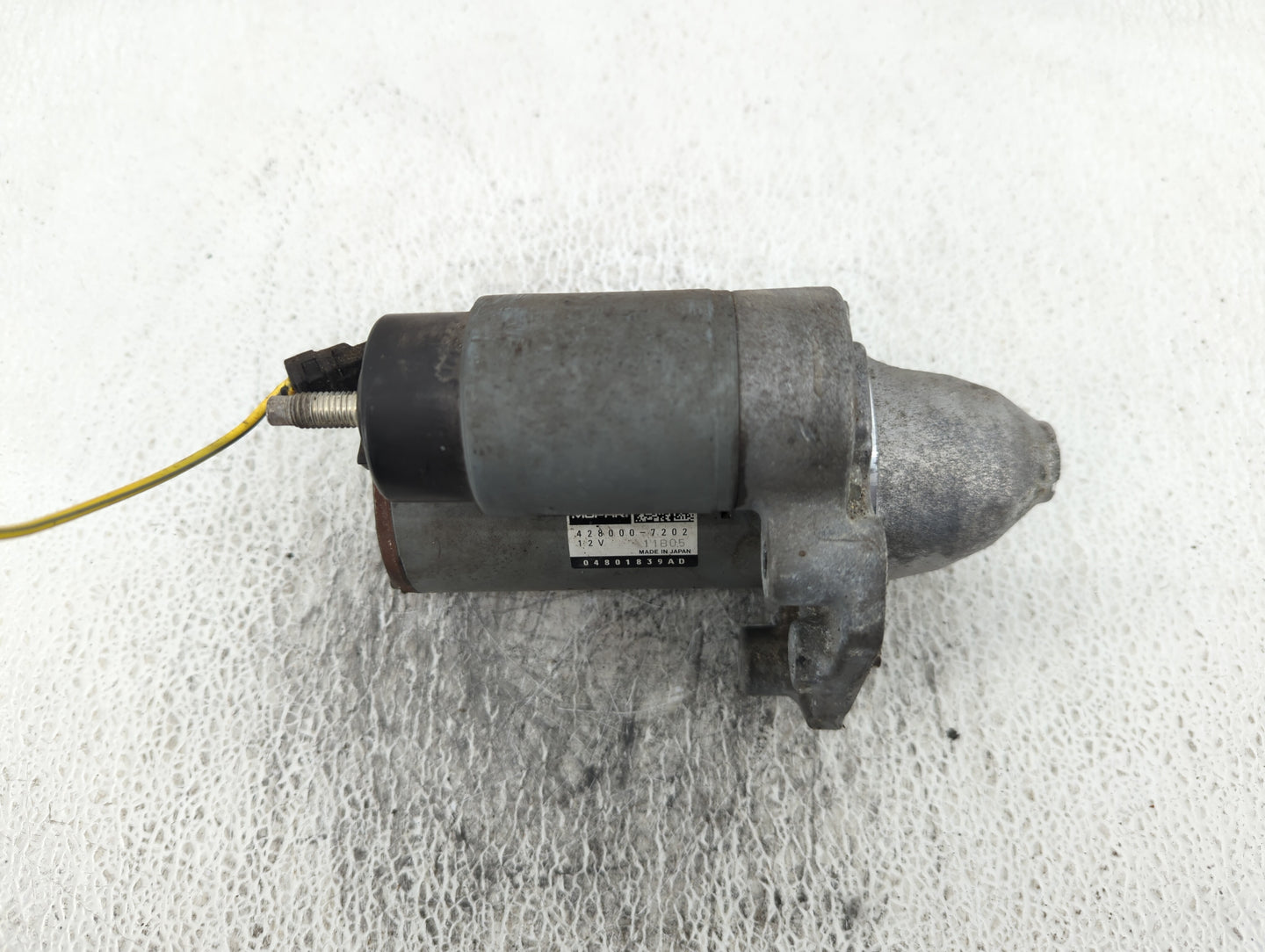 2019 Dodge Caravan Car Starter Motor Solenoid OEM P/N:04801839AD 428000-7202 Fits OEM Used Auto Parts - Oemusedautoparts1.co