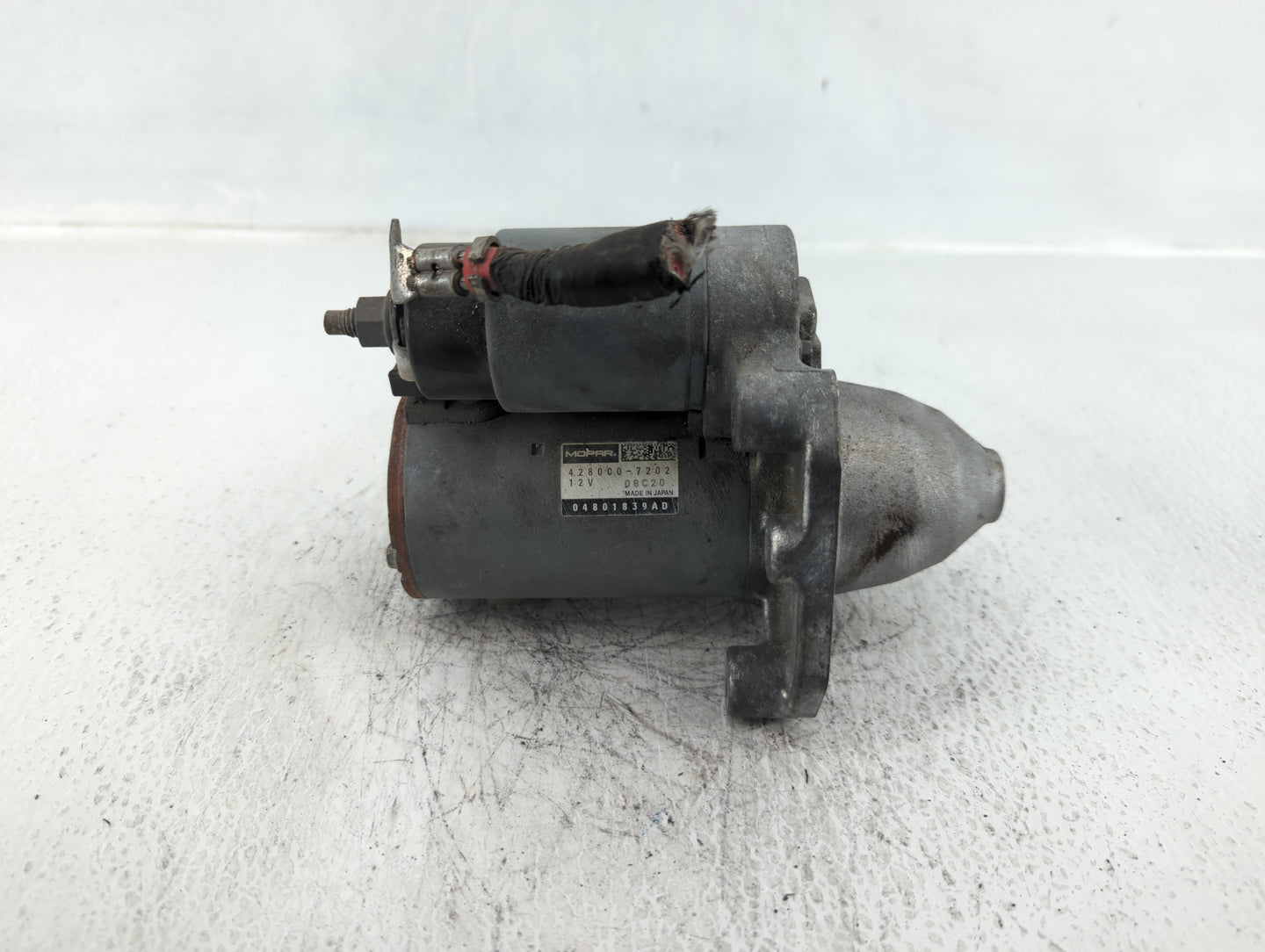 2019 Dodge Caravan Car Starter Motor Solenoid OEM P/N:04801839AD 428000-7202 Fits OEM Used Auto Parts - Oemusedautoparts1.co