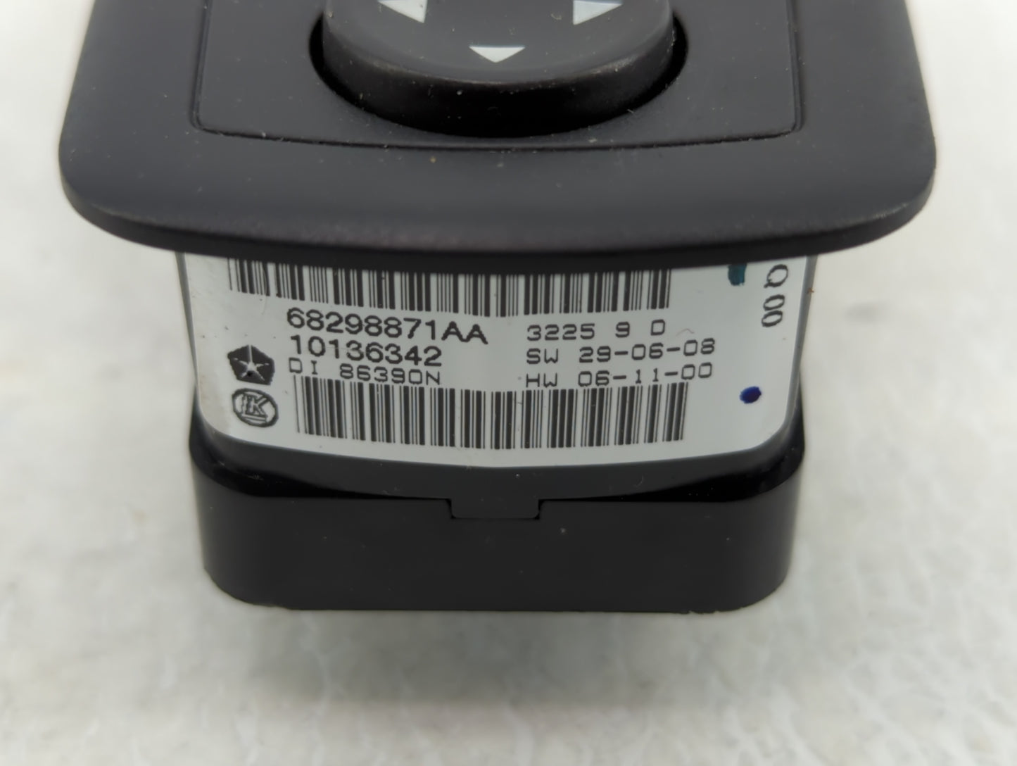 2019 Dodge Caravan Master Power Window Switch Replacement Driver Side Left P/N:68298871AA Fits OEM Used Auto Parts - Oemused