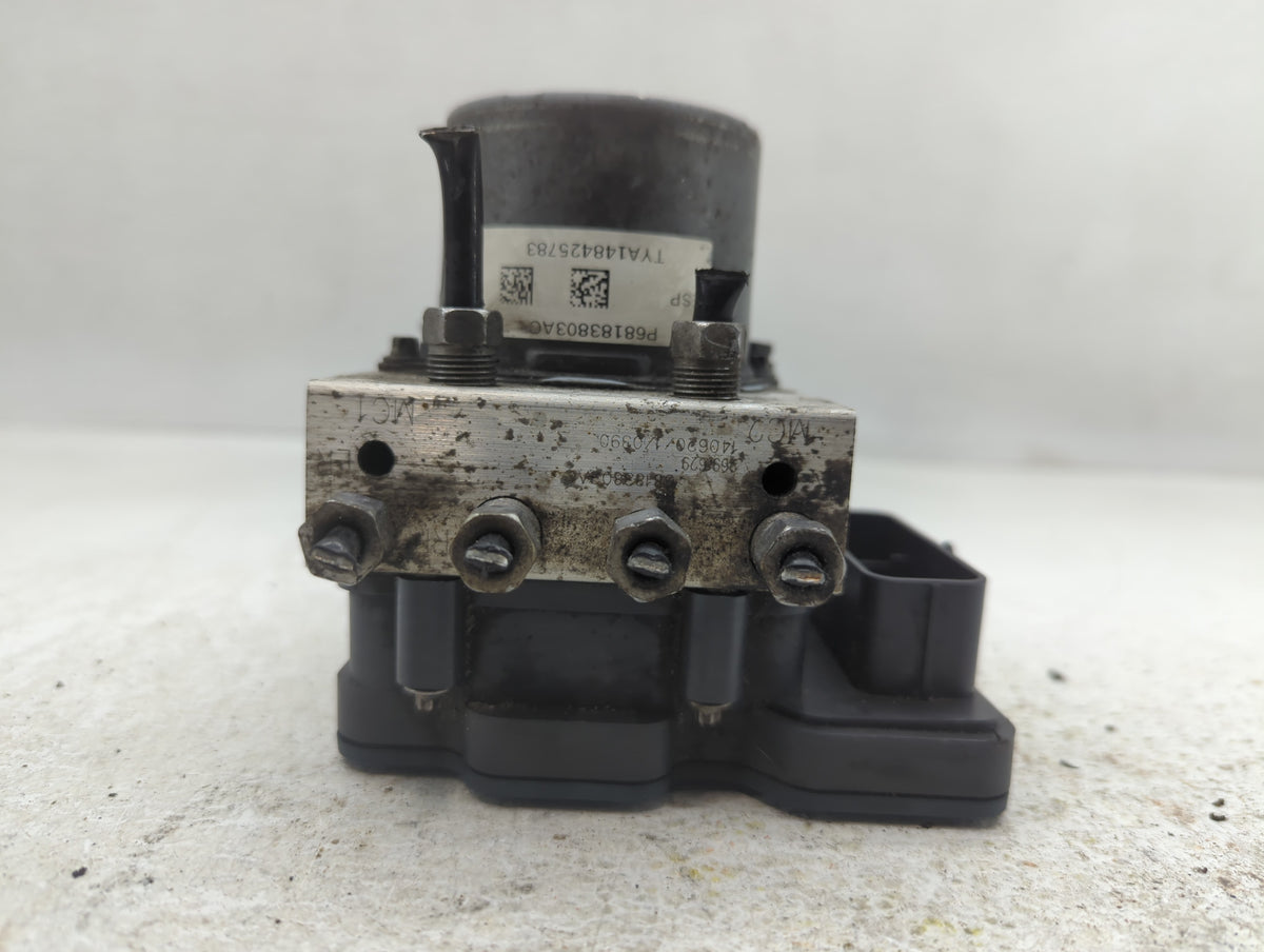 2019 Dodge Caravan Anti-Lock Brake ABS Pump Module Actuator OEM P/N:P68183803AC Fits Fits 2015 2016 2017 2018 2020 OEM Used 