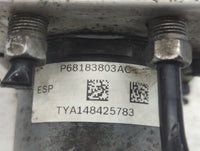 2019 Dodge Caravan Anti-Lock Brake ABS Pump Module Actuator OEM P/N:P68183803AC Fits Fits 2015 2016 2017 2018 2020 OEM Used 