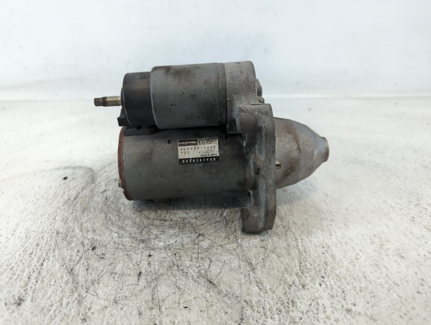 2019 Dodge Caravan Car Starter Motor Solenoid OEM P/N:04801839AD 428000-7202 Fits OEM Used Auto Parts - Oemusedautoparts1.co