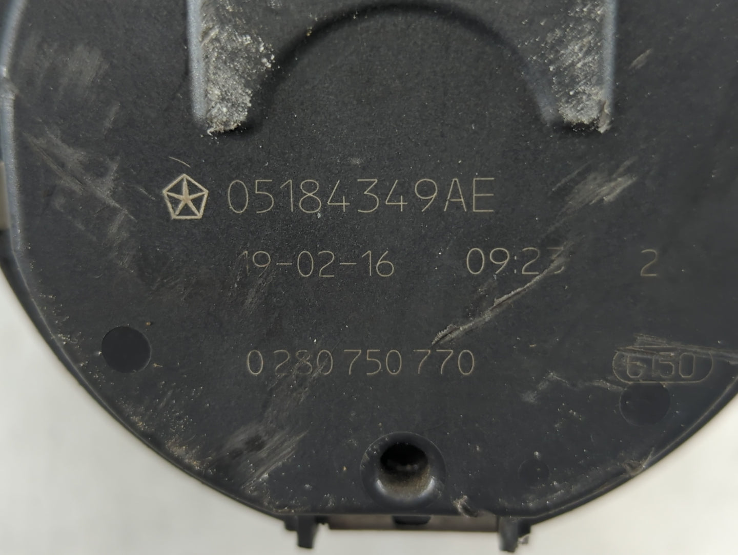 2019 Dodge Caravan Throttle Body P/N:0 280 750 770 05184349AE Fits Fits 2011 2012 2013 2014 2015 2016 2017 2018 2020 2021 20