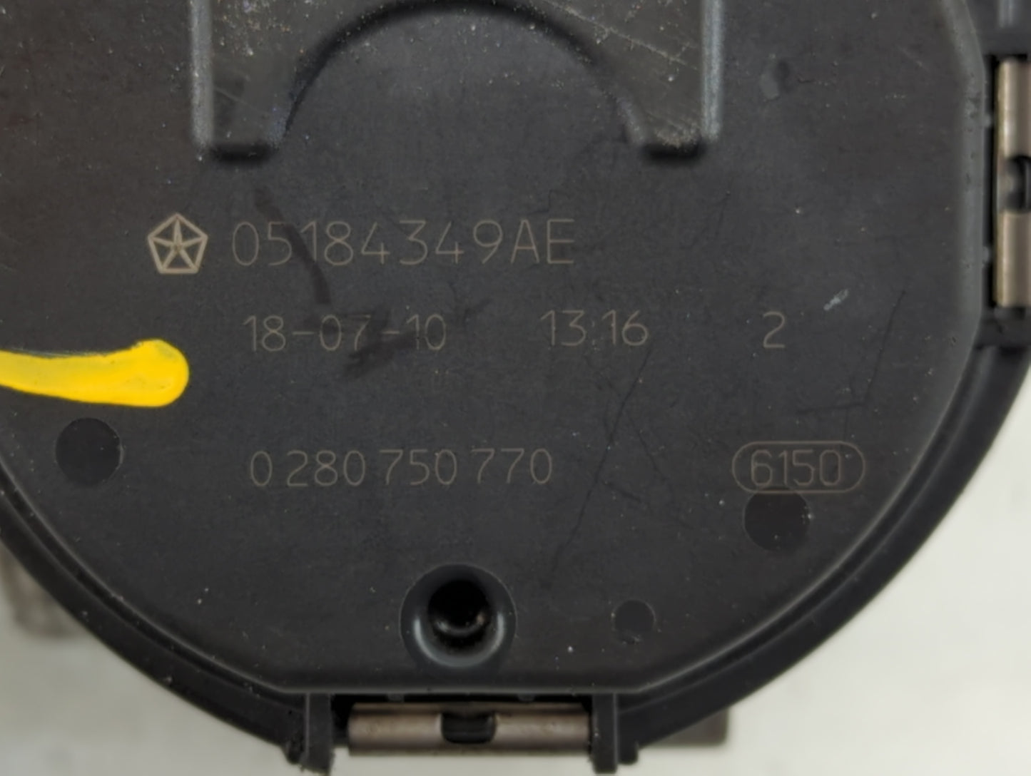 2019 Dodge Caravan Throttle Body P/N:0 280 750 770 05184349AE Fits Fits 2011 2012 2013 2014 2015 2016 2017 2018 2020 2021 20