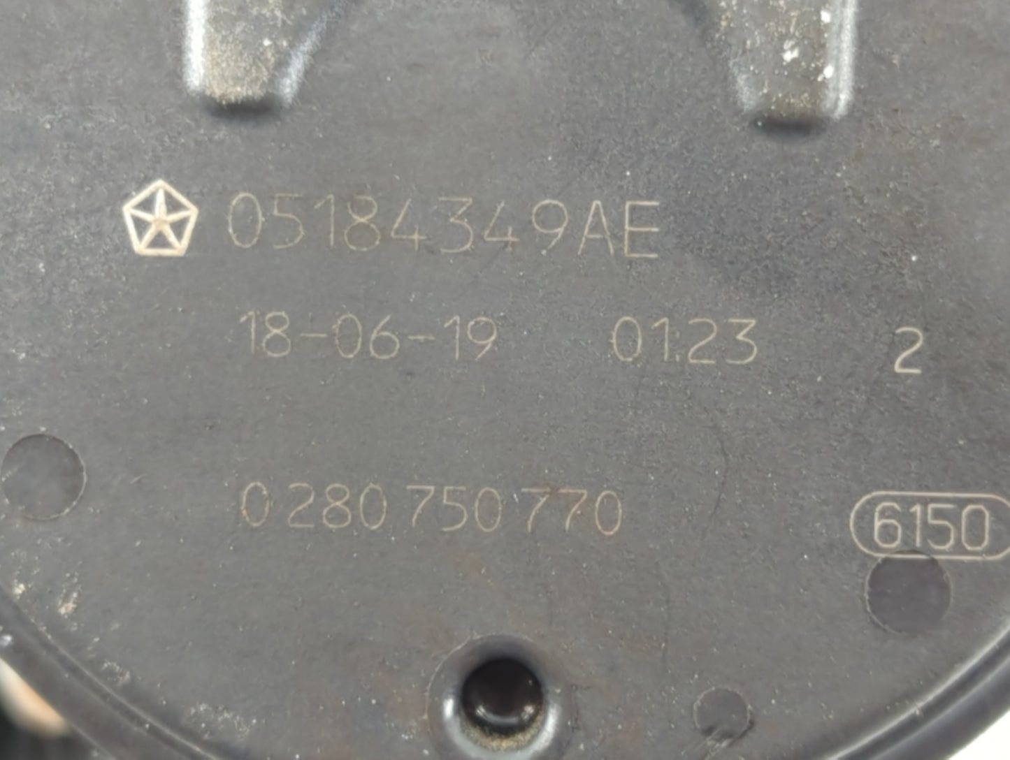 2019 Dodge Caravan Throttle Body P/N:0 280 750 770 05184349AE Fits Fits 2011 2012 2013 2014 2015 2016 2017 2018 2020 2021 20