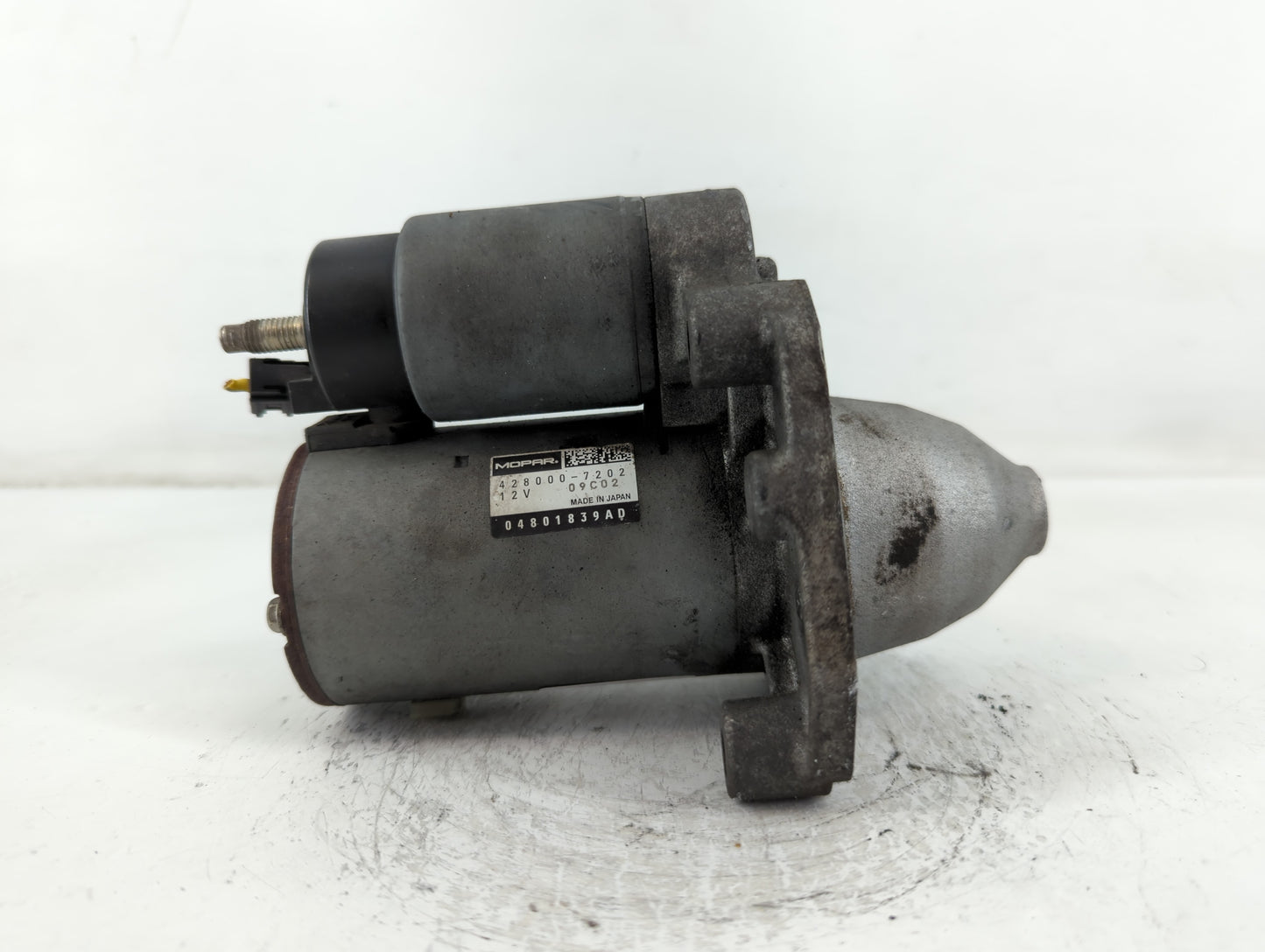 2019 Dodge Caravan Car Starter Motor Solenoid OEM P/N:428000-7202 04801839AD Fits OEM Used Auto Parts - Oemusedautoparts1.co
