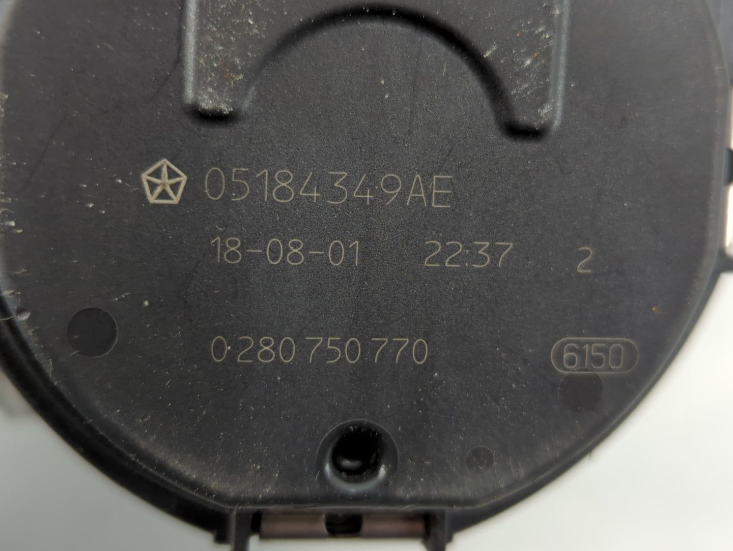 2019 Dodge Caravan Throttle Body P/N:05184349AE 0 280 750 770 Fits Fits 2011 2012 2013 2014 2015 2016 2017 2018 2020 2021 20