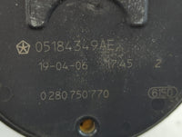 2019 Dodge Caravan Throttle Body P/N:0 280 750 770 05184349AE Fits Fits 2011 2012 2013 2014 2015 2016 2017 2018 2020 2021 20