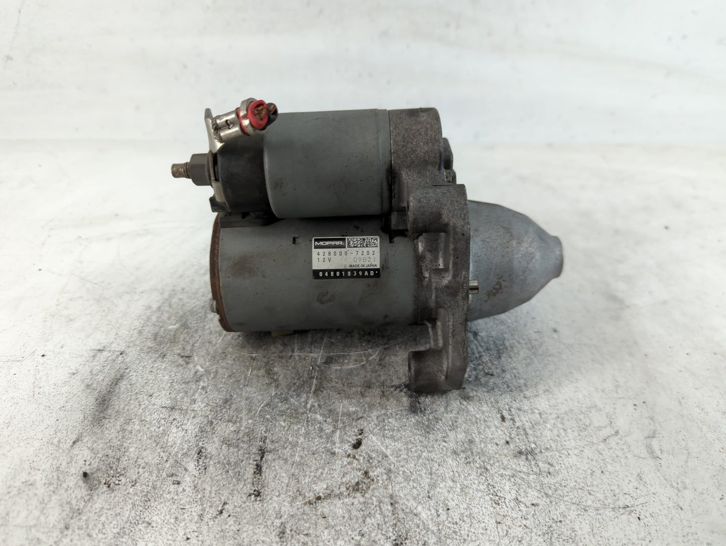 2019 Dodge Caravan Car Starter Motor Solenoid OEM P/N:428000-7202 Fits Fits 2011 2012 2013 2014 2015 2016 2017 2018 2020 202
