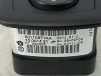 2019 Dodge Caravan Master Power Window Switch Replacement Driver Side Left P/N:68110871AA Fits OEM Used Auto Parts - Oemused