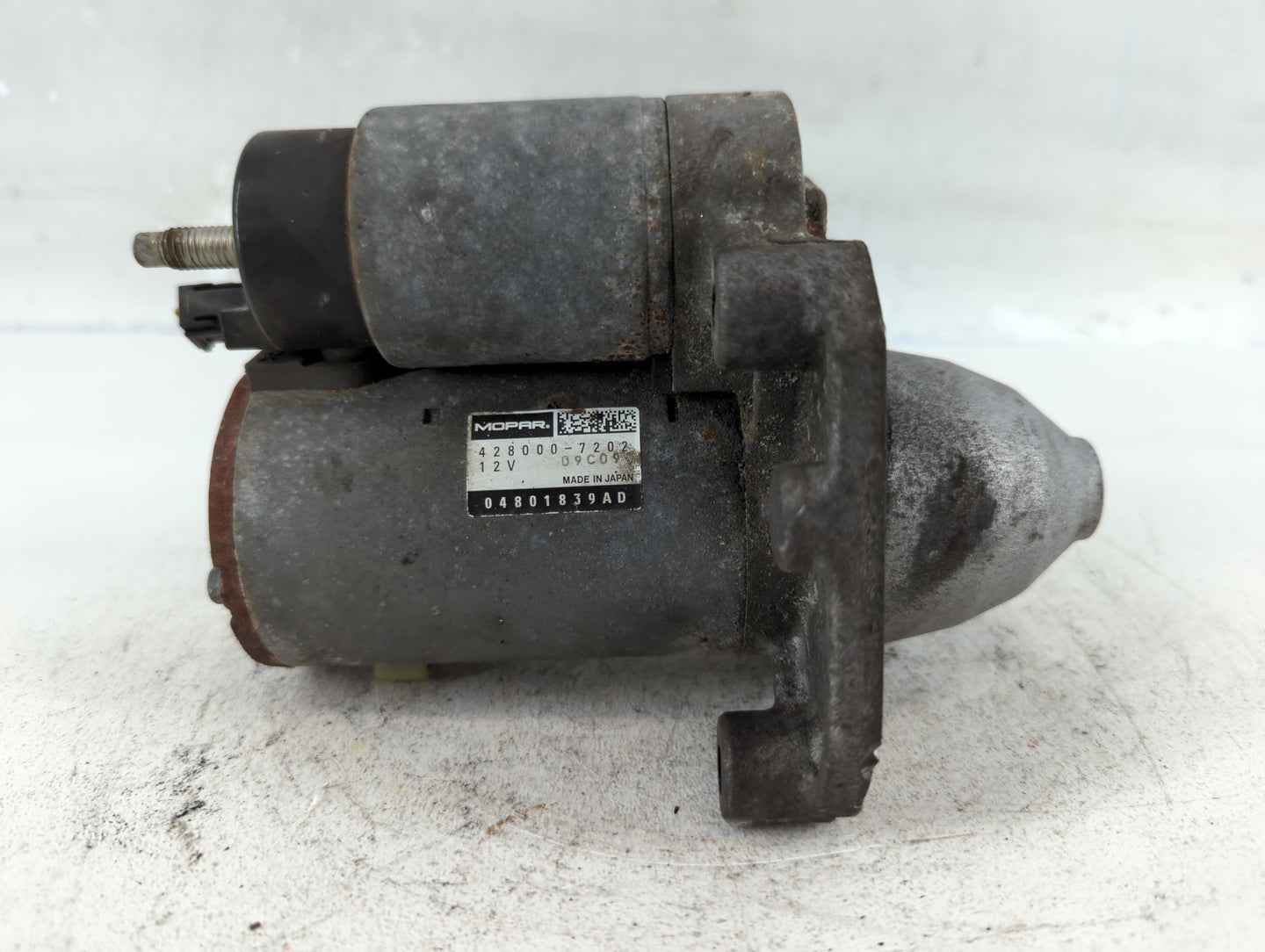 2019 Dodge Caravan Car Starter Motor Solenoid OEM P/N:04801839AD 428000-7202 Fits OEM Used Auto Parts - Oemusedautoparts1.co