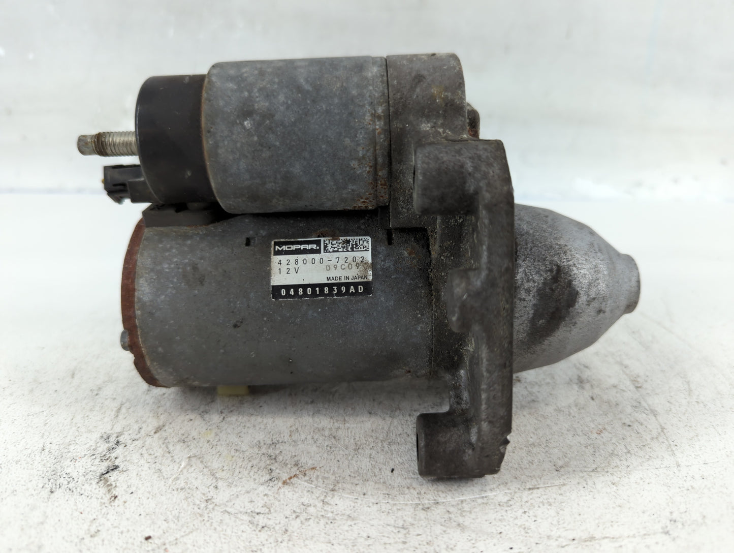 2019 Dodge Caravan Car Starter Motor Solenoid OEM P/N:04801839AD 428000-7202 Fits OEM Used Auto Parts - Oemusedautoparts1.co