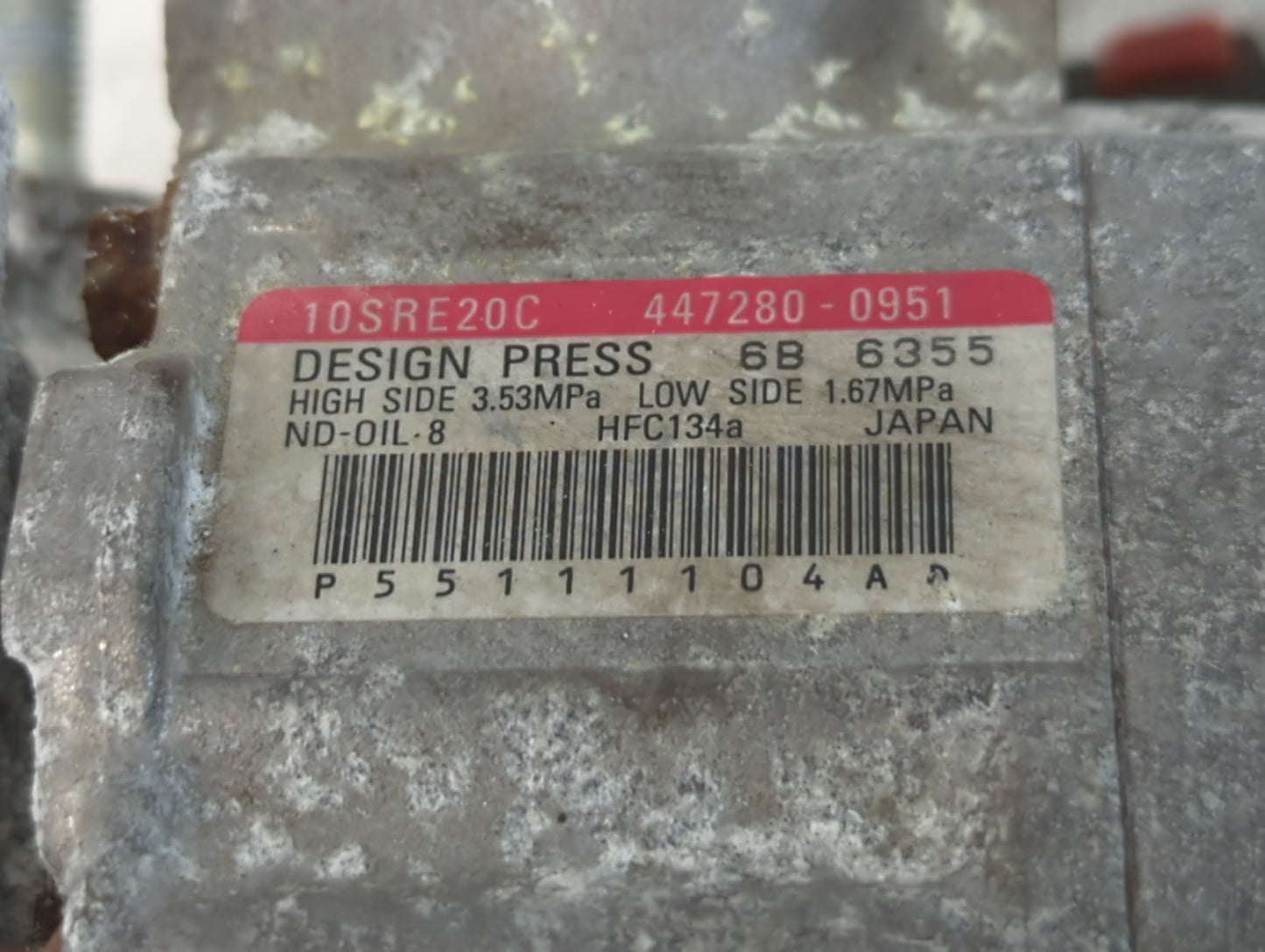 Dodge Caravan Air Conditioning A/c Ac Compressor Oem - Oemusedautoparts1.com