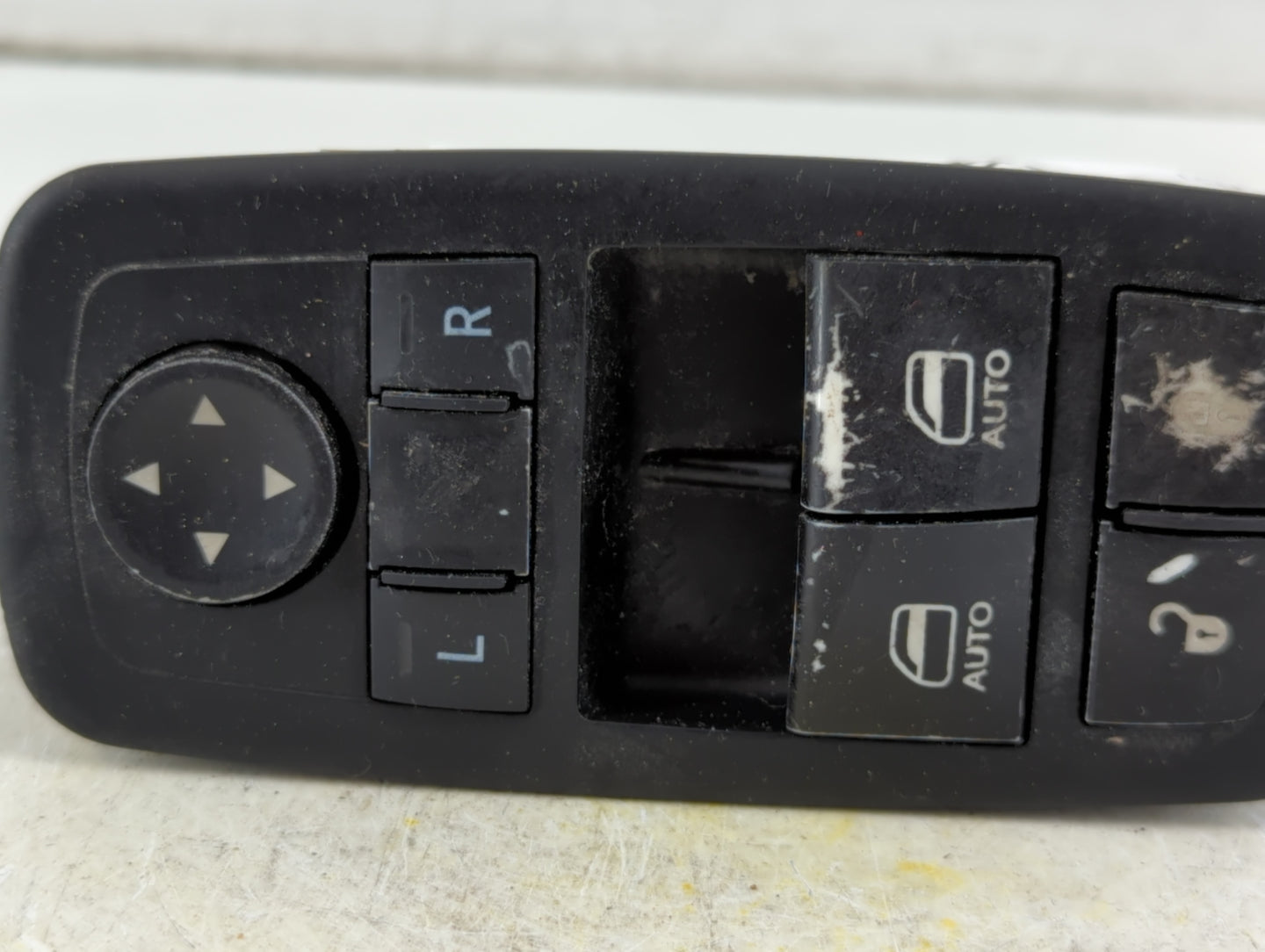 2015-2022 Dodge Challenger Master Power Window Switch Replacement Driver Side Left Fits OEM Used Auto Parts - Oemusedautopar