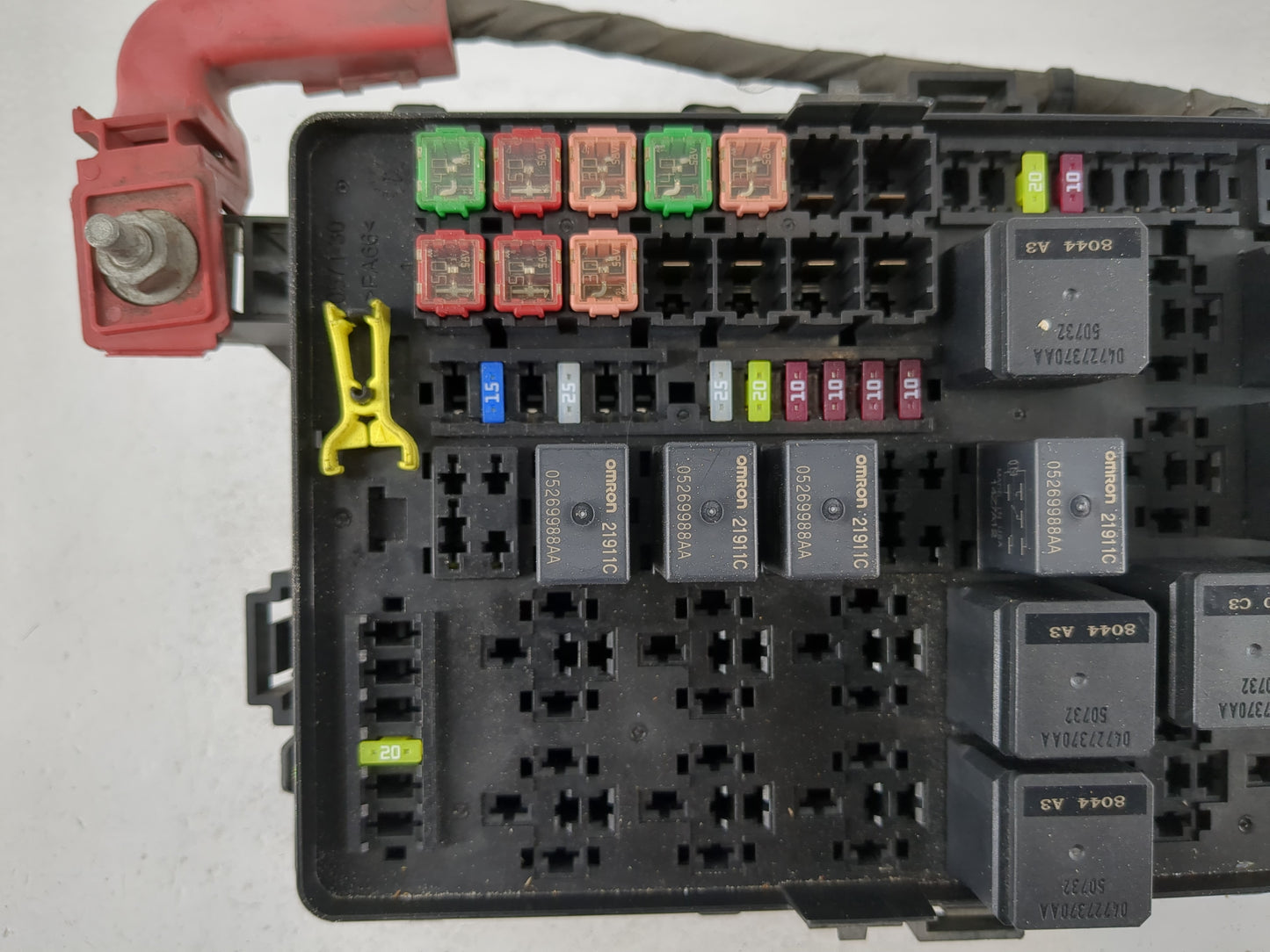 2019 Dodge Challenger Fusebox Fuse Box Panel Relay Module P/N:P68384600AC Fits OEM Used Auto Parts - Oemusedautoparts1.com