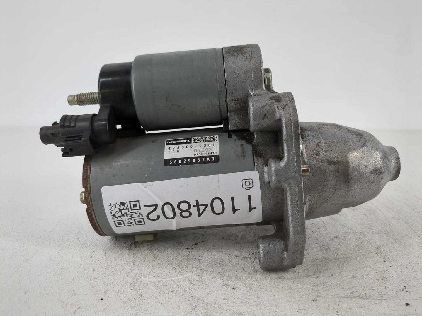 2017-2022 Dodge Challenger Car Starter Motor Solenoid OEM P/N:428000-9301 Fits OEM Used Auto Parts - Oemusedautoparts1.com