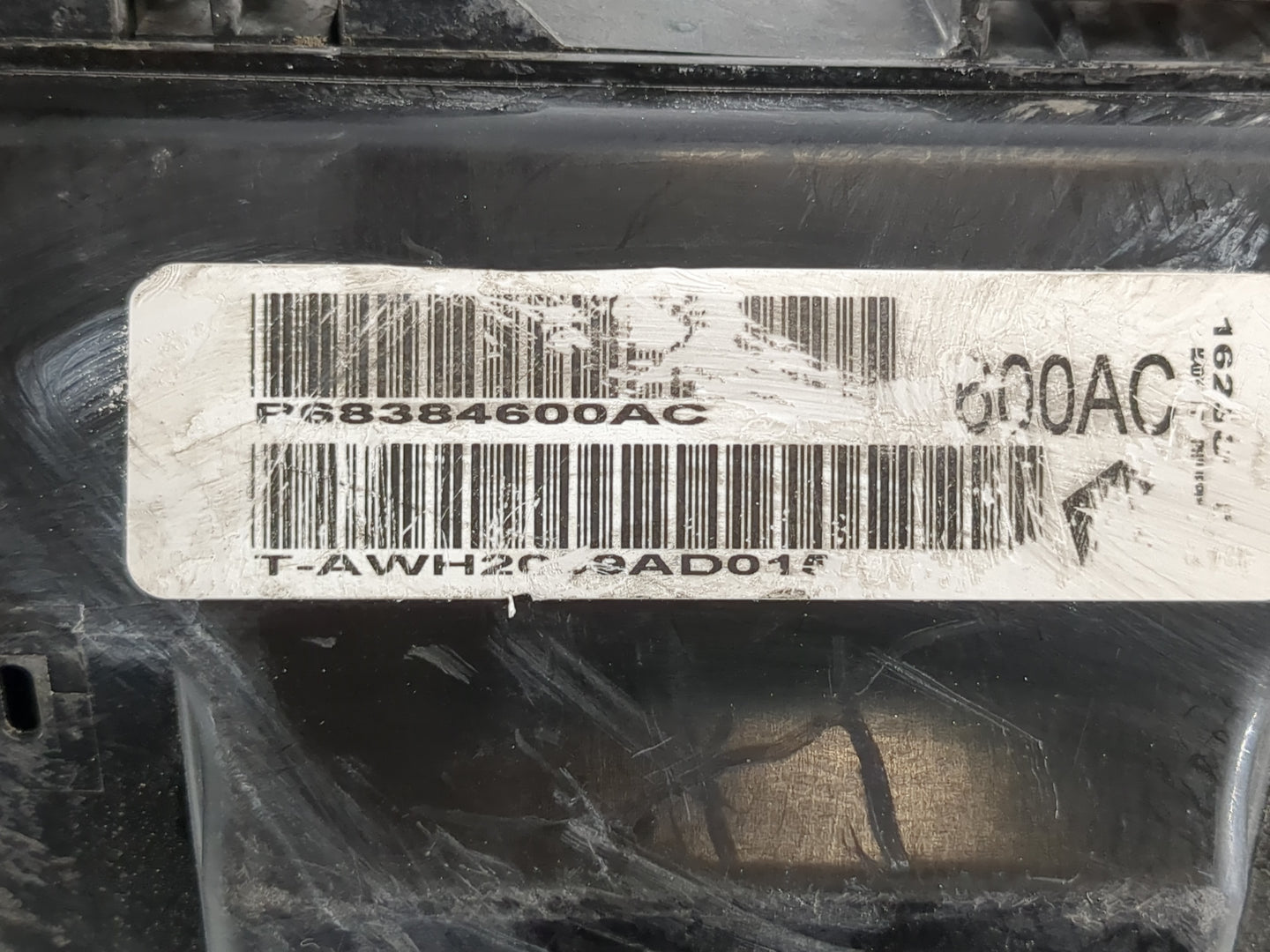 2019 Dodge Challenger Fusebox Fuse Box Panel Relay Module P/N:P68384600AC Fits OEM Used Auto Parts - Oemusedautoparts1.com