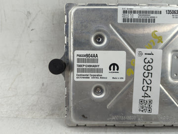 2018-2019 Dodge Challenger PCM Engine Control Computer ECU ECM PCU OEM P/N:P68330904AA Fits Fits 2018 2019 OEM Used Auto Parts