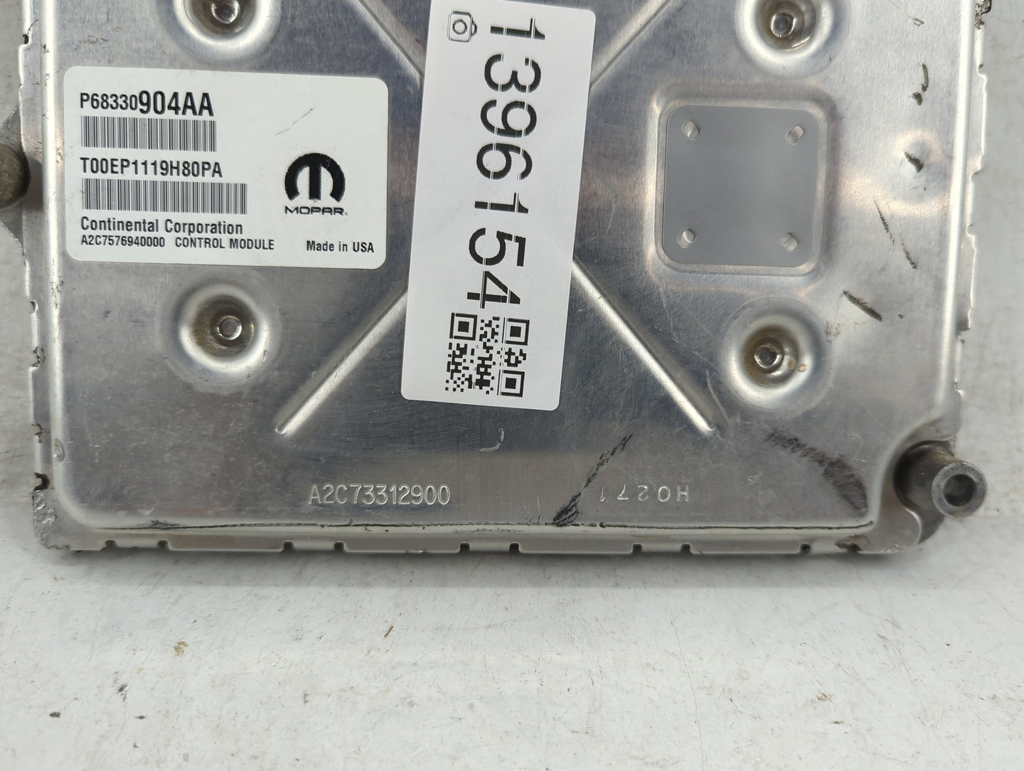 2018-2019 Dodge Challenger PCM Engine Control Computer ECU ECM PCU OEM P/N:1292710 P68330904AA Fits Fits 2018 2019 OEM Used 