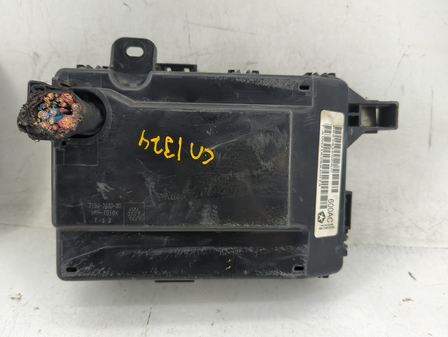 2019 Dodge Challenger Fusebox Fuse Box Panel Relay Module P/N:P68384600AC Fits OEM Used Auto Parts - Oemusedautoparts1.com