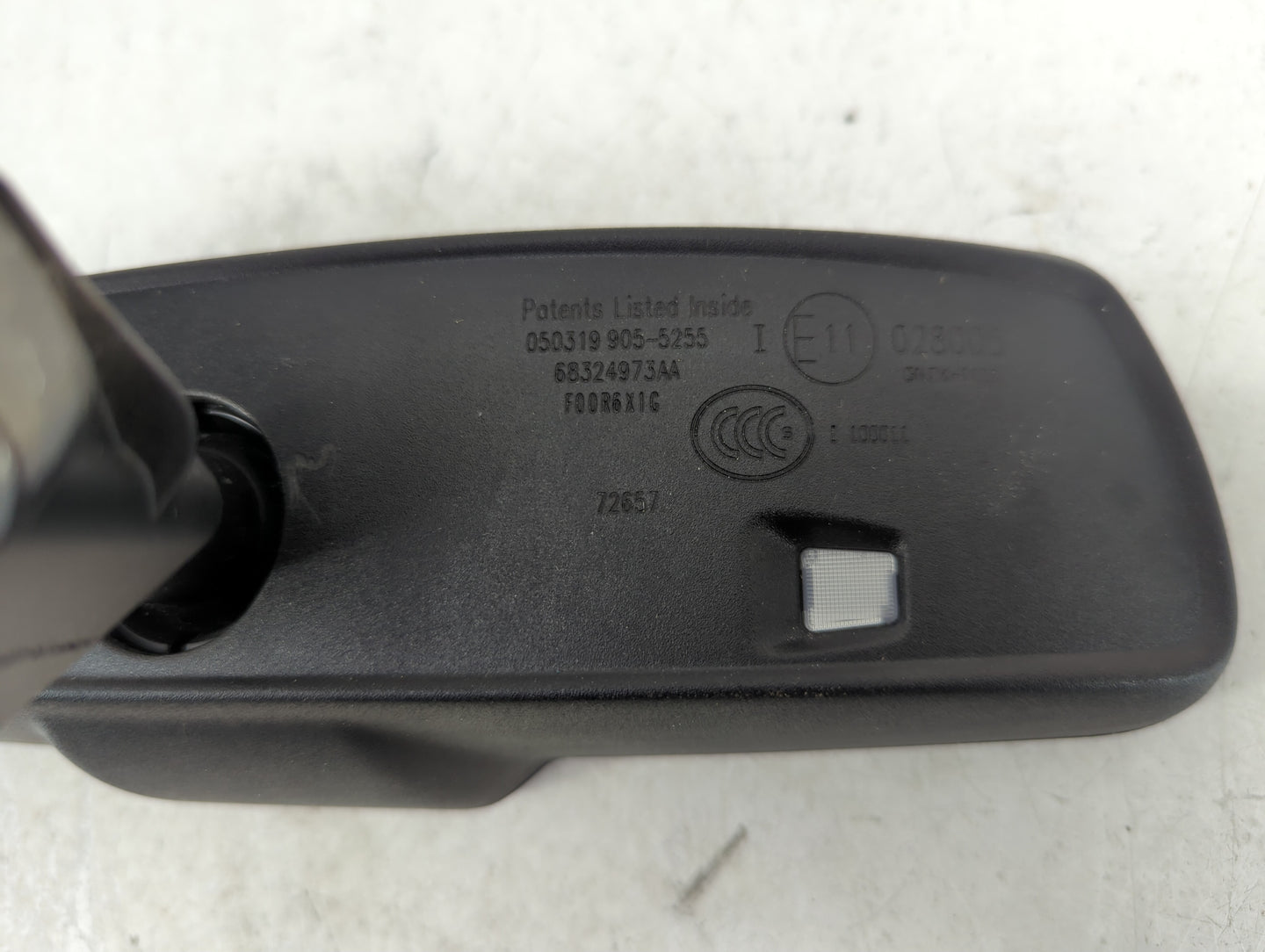 2019-2022 Dodge Challenger Interior Rear View Mirror Replacement OEM P/N:68324973AA Fits Fits 2017 2018 2019 2020 2021 2022 