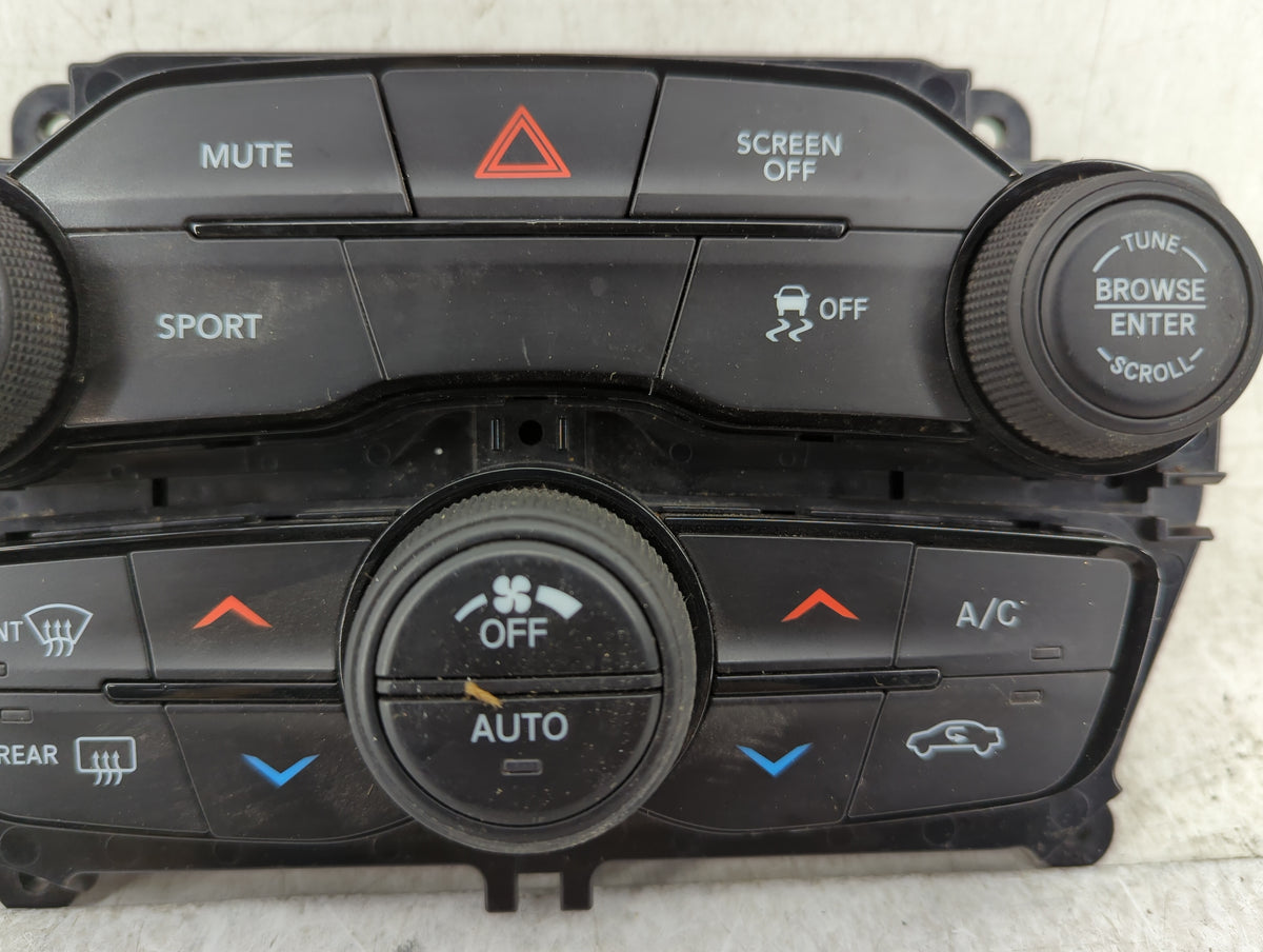 2019 Dodge Challenger Climate Control Module Temperature AC/Heater Replacement P/N:P682936006AE 6TD481X8AA Fits OEM Used Aut