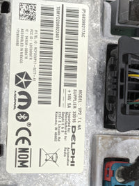 2018-2019 Dodge Challenger Radio AM FM Cd Player Receiver Replacement P/N:68399217AC RCPDEVP17-0277-A1 Fits Fits 2018 2019 O
