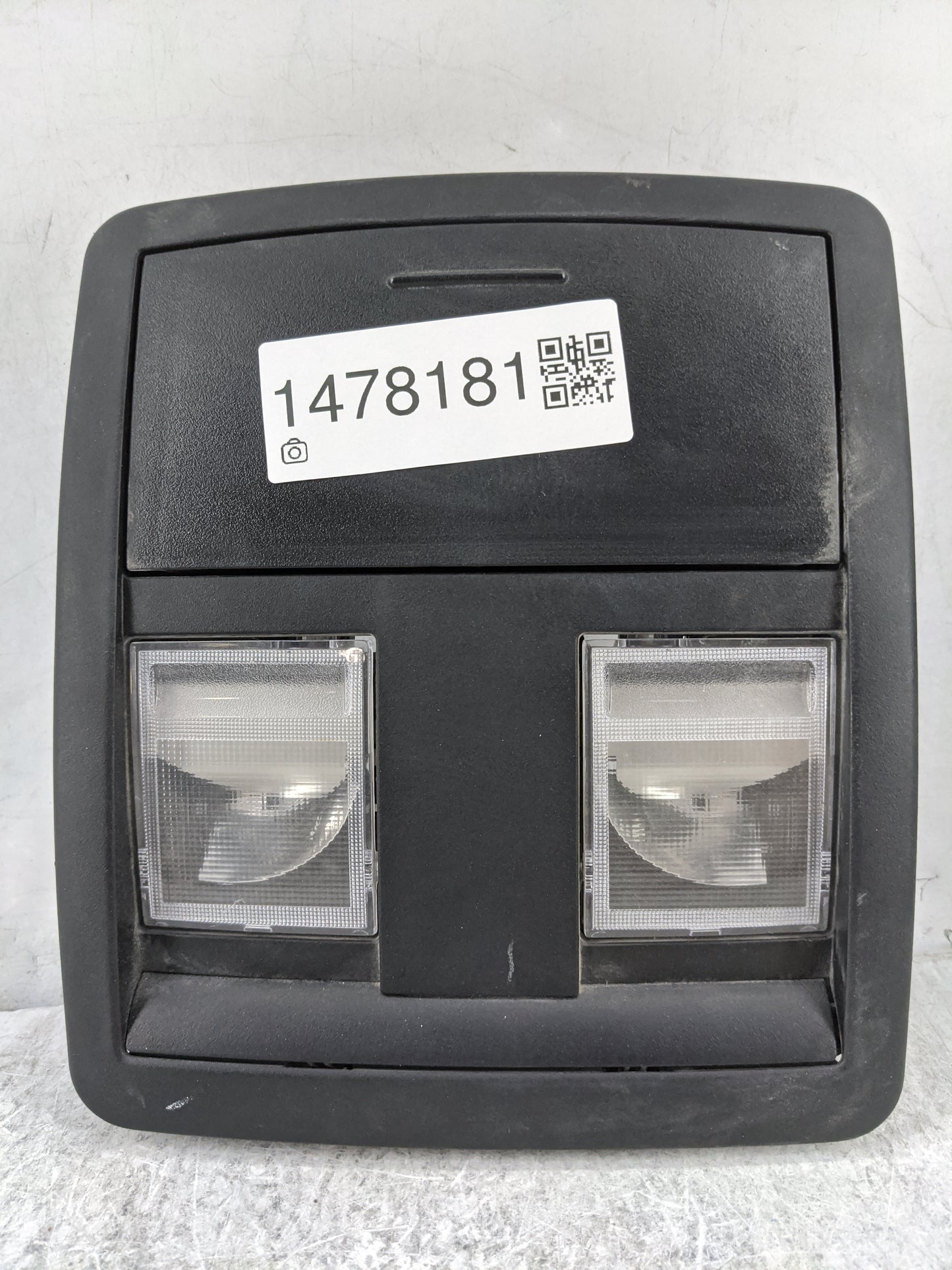 2019 Dodge Challenger Overhead Roof Console Black - Oemusedautoparts1.com