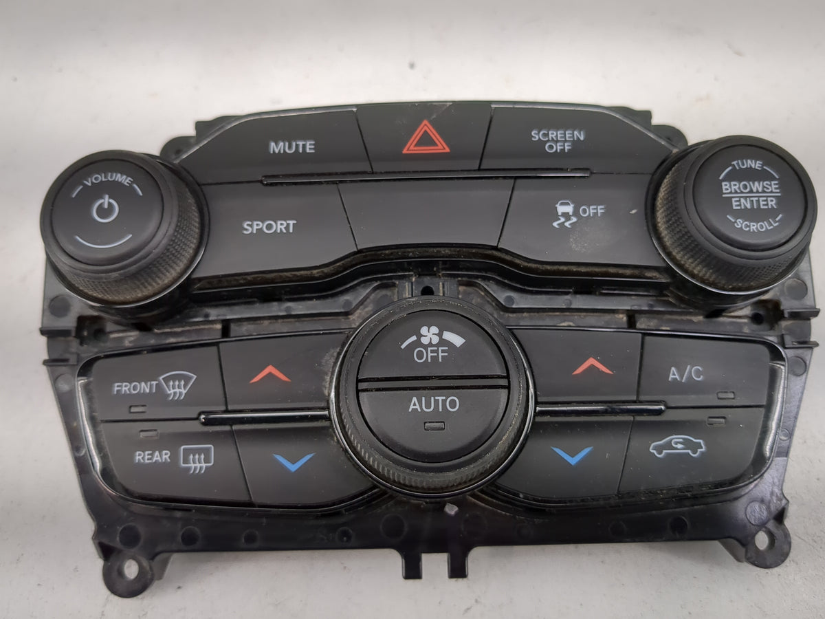 2019 Dodge Challenger Climate Control Module Temperature AC/Heater Replacement P/N:68293606AE 6TD481X8AA, P68293606AE Fits O