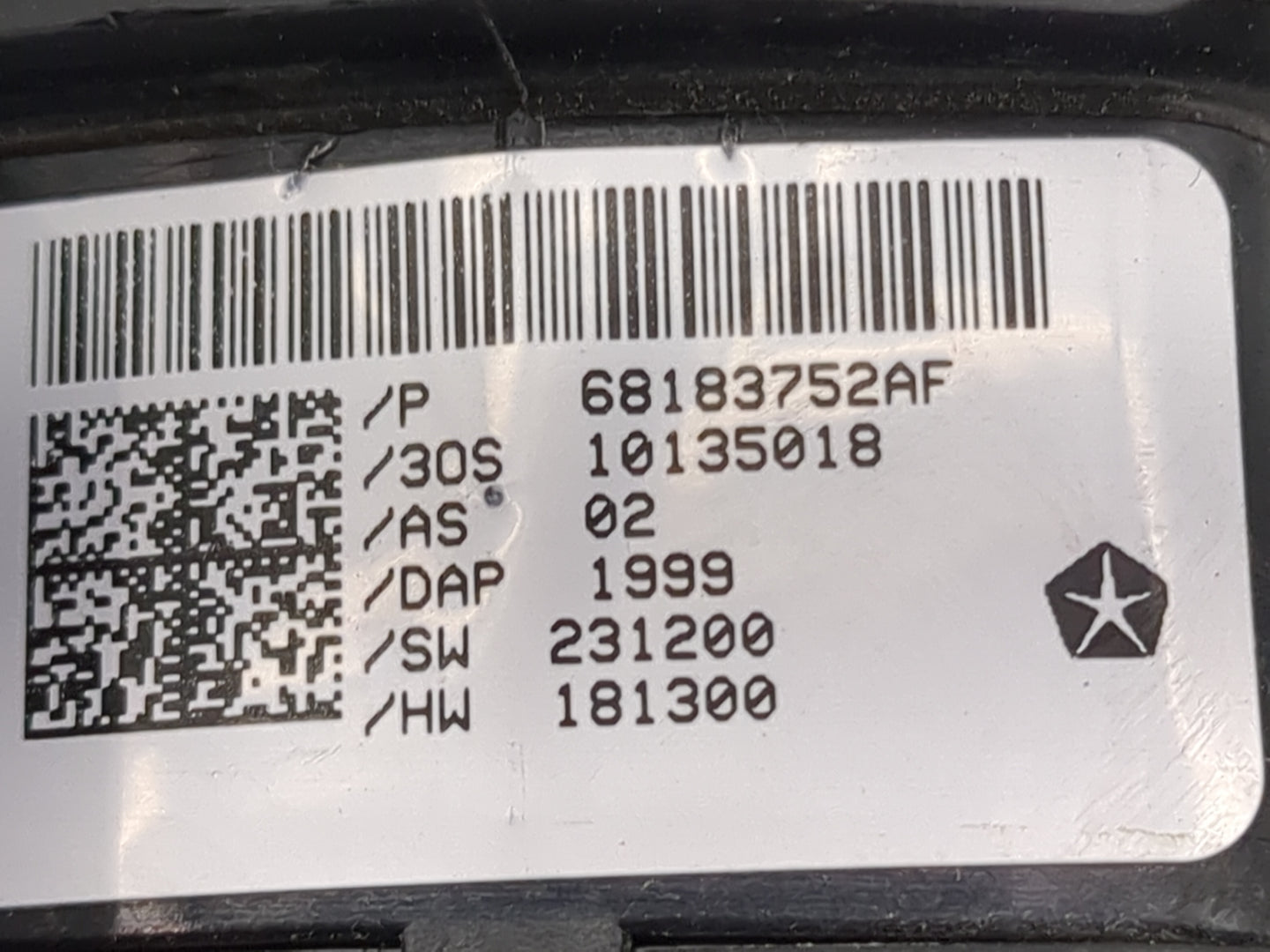 2015-2022 Dodge Challenger Master Power Window Switch Replacement Driver Side Left P/N:68183752AF 10135018 Fits OEM Used Aut