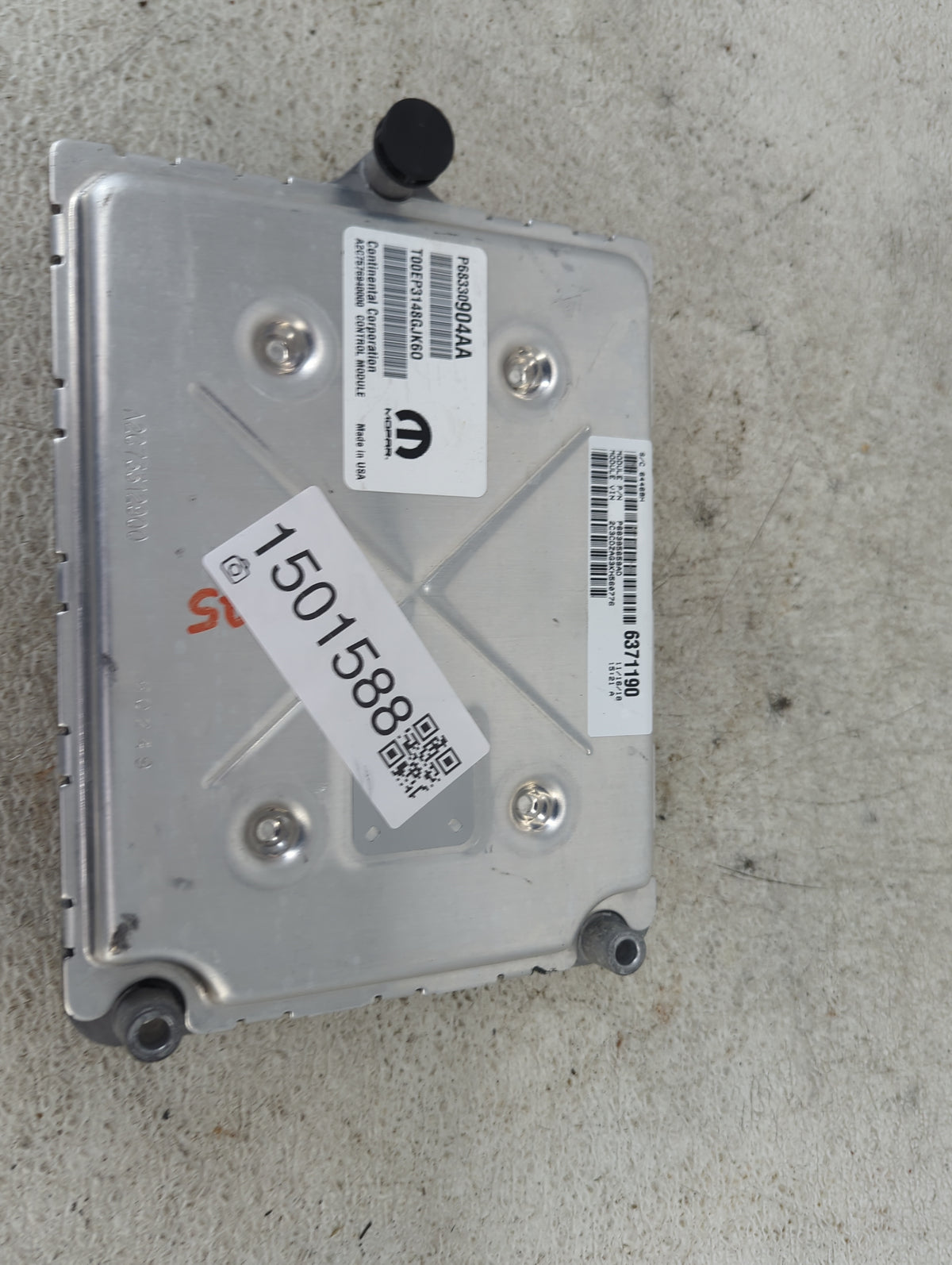 2018-2019 Dodge Challenger PCM Engine Control Computer ECU ECM PCU OEM P/N:P68330904AA T00EP3148GJK6O Fits Fits 2018 2019 OE