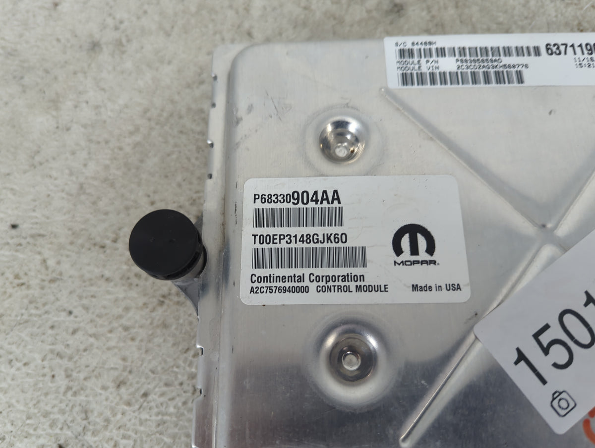 2018-2019 Dodge Challenger PCM Engine Control Computer ECU ECM PCU OEM P/N:P68330904AA T00EP3148GJK6O Fits Fits 2018 2019 OE