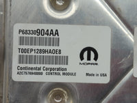 2018-2019 Dodge Challenger PCM Engine Control Computer ECU ECM PCU OEM P/N:P68330904AA P68395663AD Fits Fits 2018 2019 OEM U