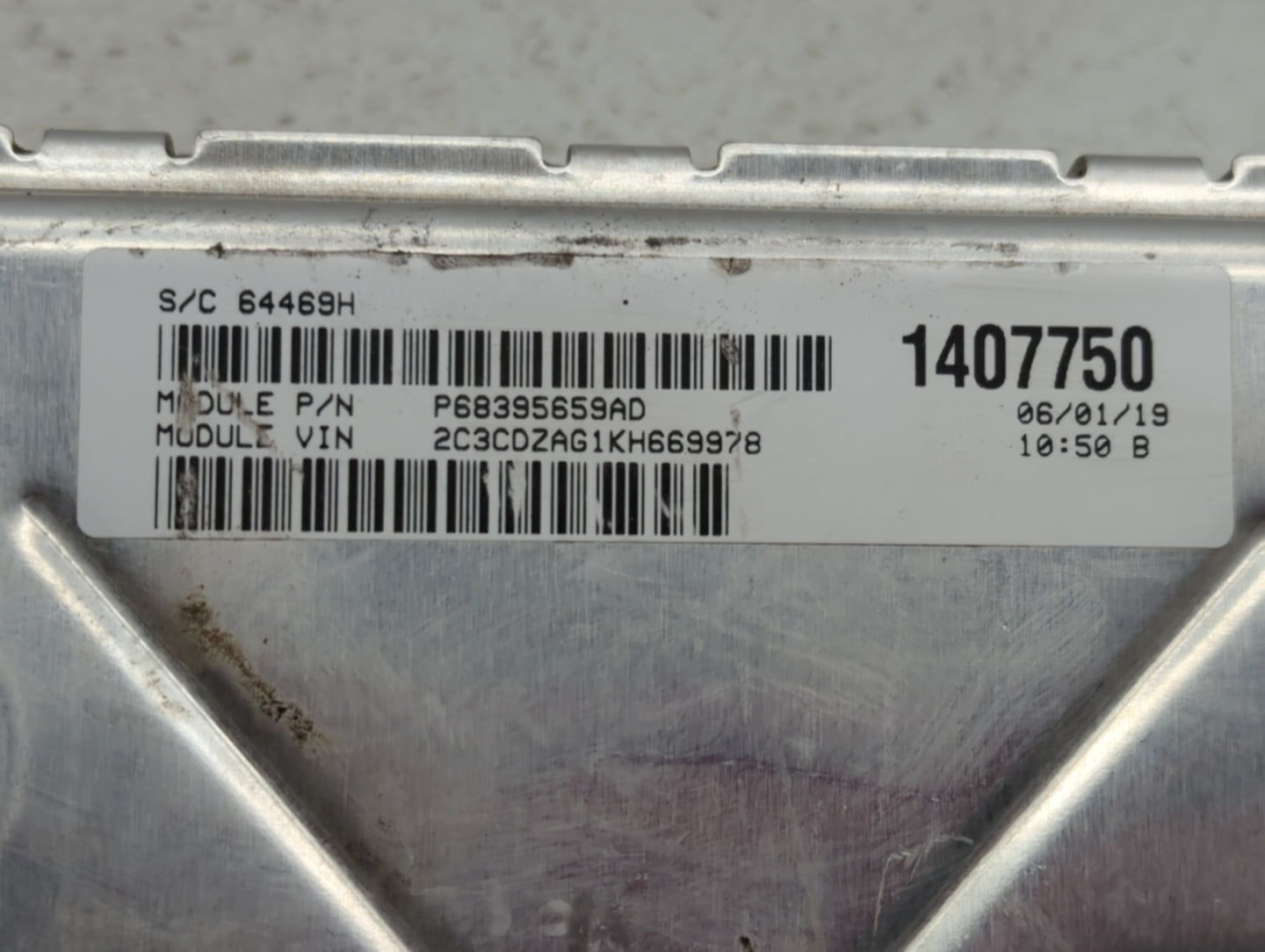 2018-2019 Dodge Challenger PCM Engine Control Computer ECU ECM PCU OEM P/N:P68330904AA P68395663AD Fits Fits 2018 2019 OEM U