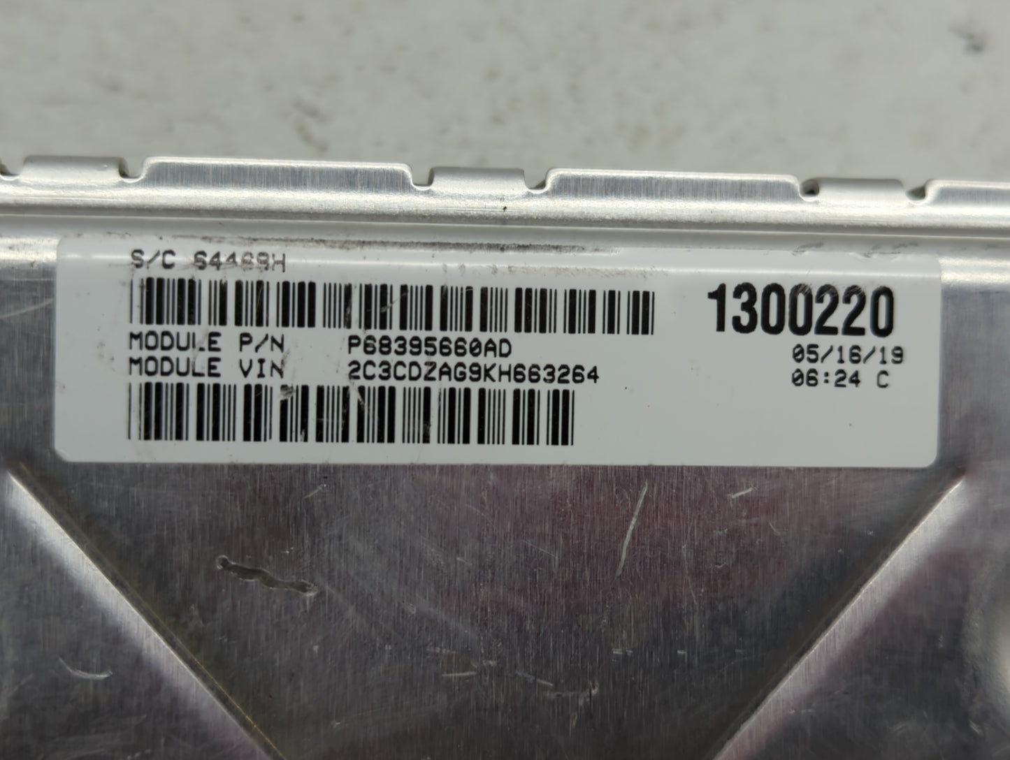 2019 Dodge Challenger PCM Engine Control Computer ECU ECM PCU OEM P/N:P68330904AA P68395663AD, P68353058AD Fits Fits 2018 OE