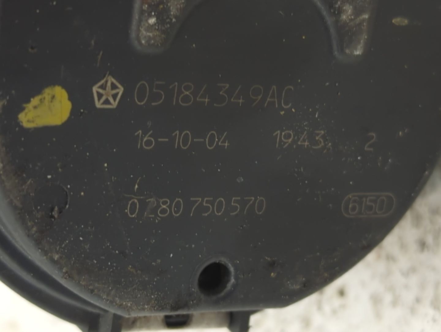 2011-2022 Dodge Challenger Throttle Body P/N:05184349AC 05184349AE Fits OEM Used Auto Parts - Oemusedautoparts1.com