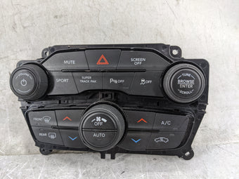 compare product 2019 Dodge Challenger Climate Control Module Temperature AC/Heater Replacement P/N:P68293608AE 68293608AE, 6TD481X8AA Fits OEM Used Auto Parts