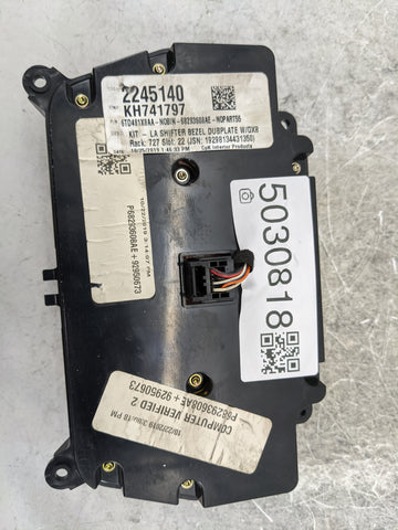 2019 Dodge Challenger Climate Control Module Temperature AC/Heater Replacement P/N:P68293608AE 68293608AE, 6TD481X8AA Fits OEM Used Auto Parts